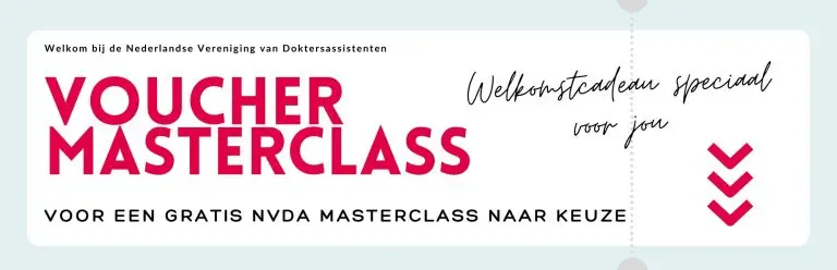 Voucher gratis masterclass Welkom nieuwe leden